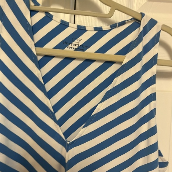 Super Cute VINEYARD VINES DRESS! Size L PERFECT work/ play/ travels GREAT🌺🐝 - Picture 3 of 6